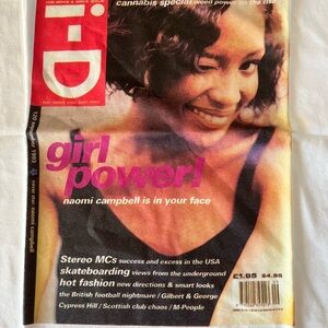 Fiorucci i-D Naomi Campbell  Short Sleeve Tee

Size M x2
Size S x1